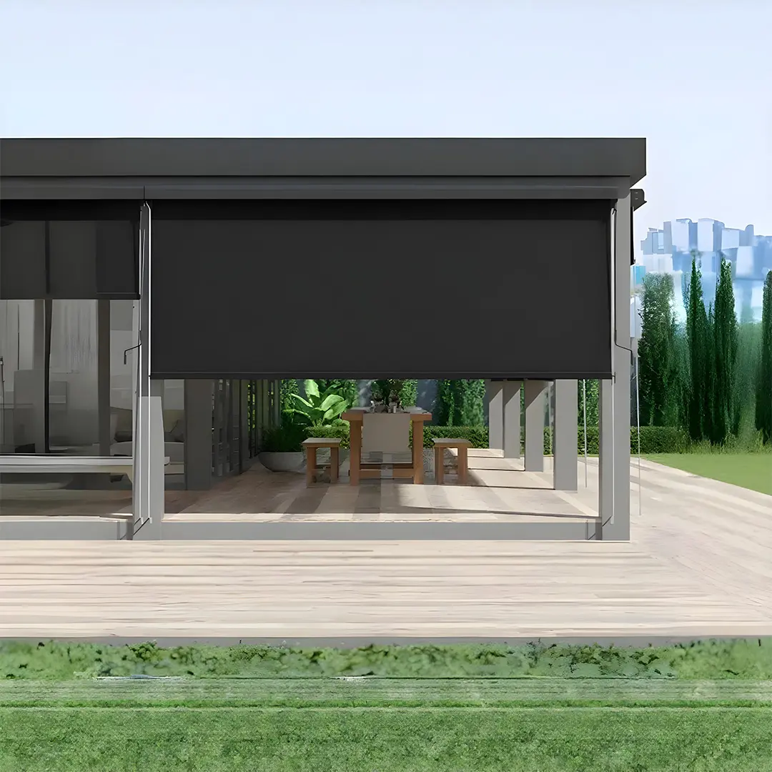 Vertical roller blind