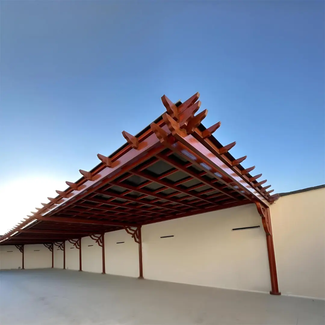 classic car parking shade