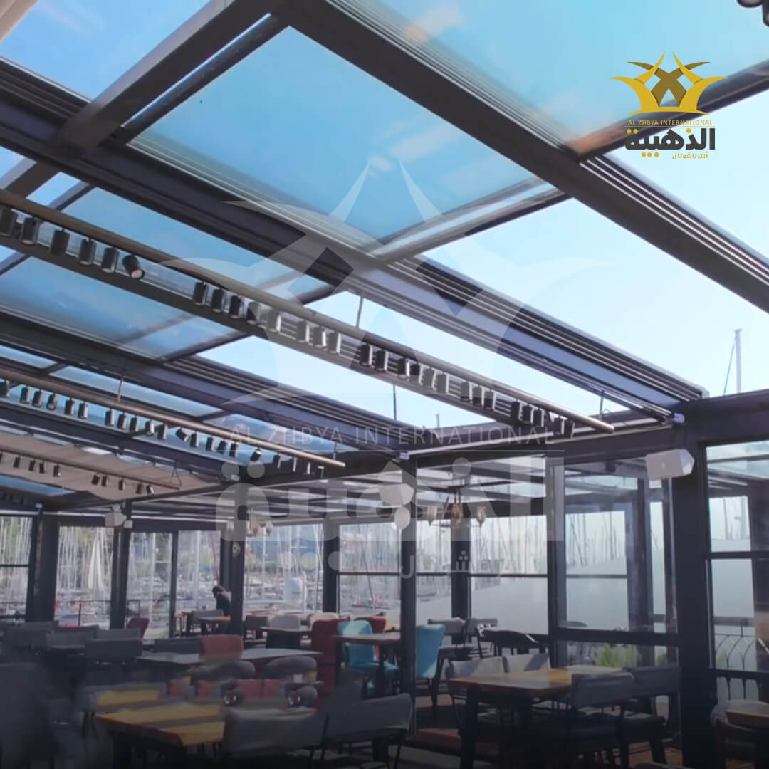 Automatic Glass Roof Pergola