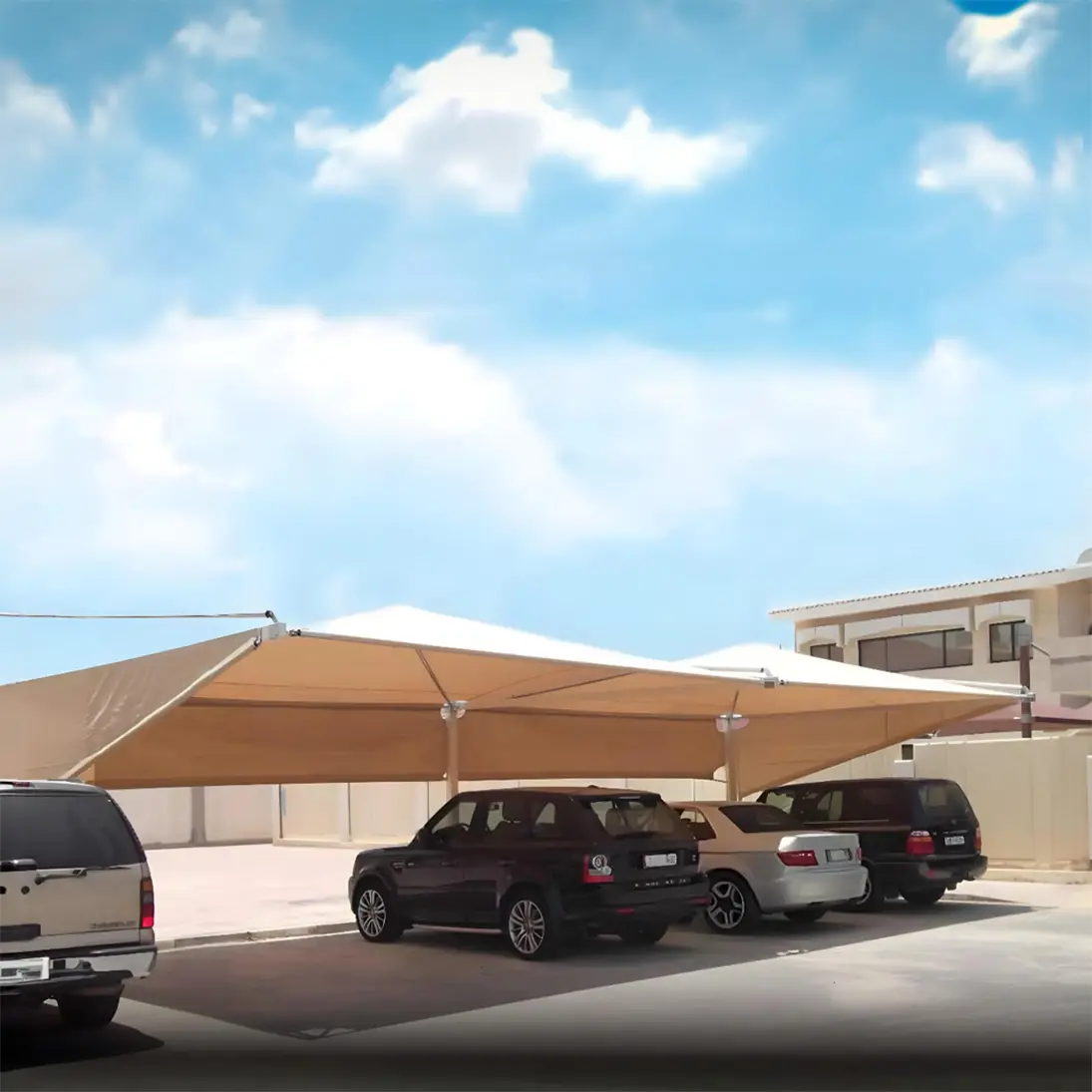 Fabric Car Parking Shade