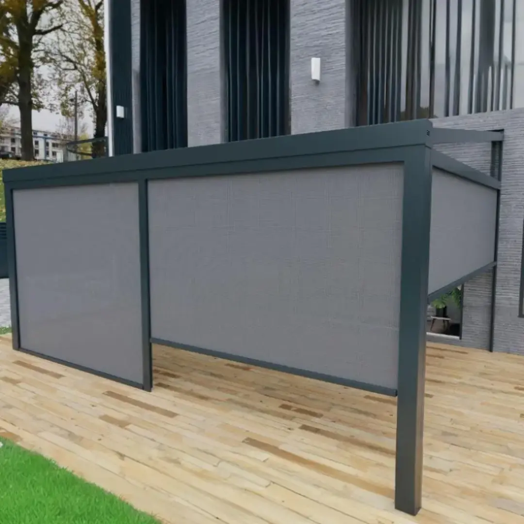 Vertical Fabric Retractable Curtains