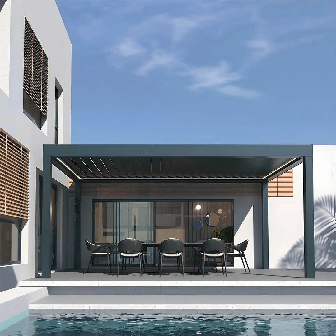 Sky Roof Pergola (Single Action)