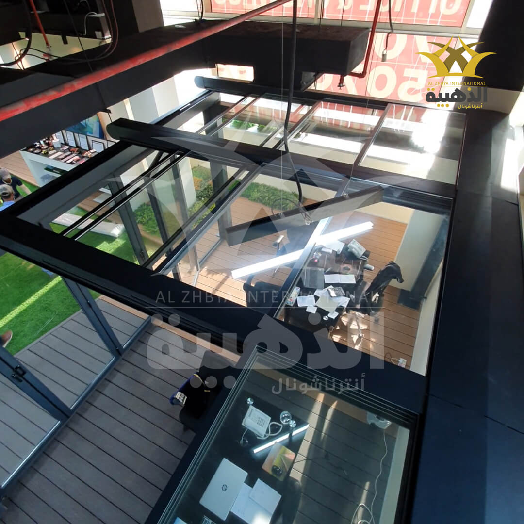 Automatic Glass Roof Pergola