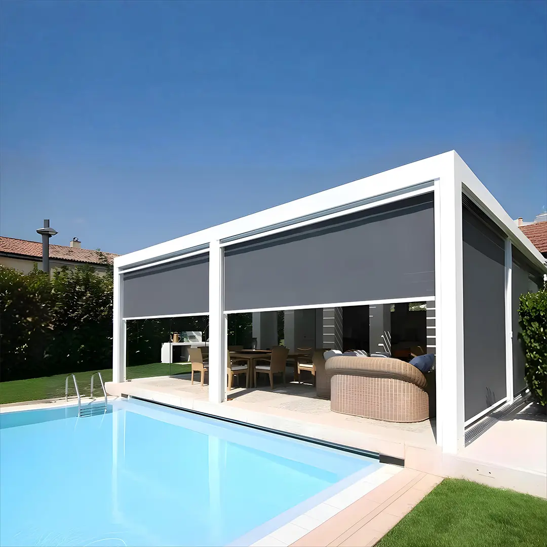 Vertical roller blind