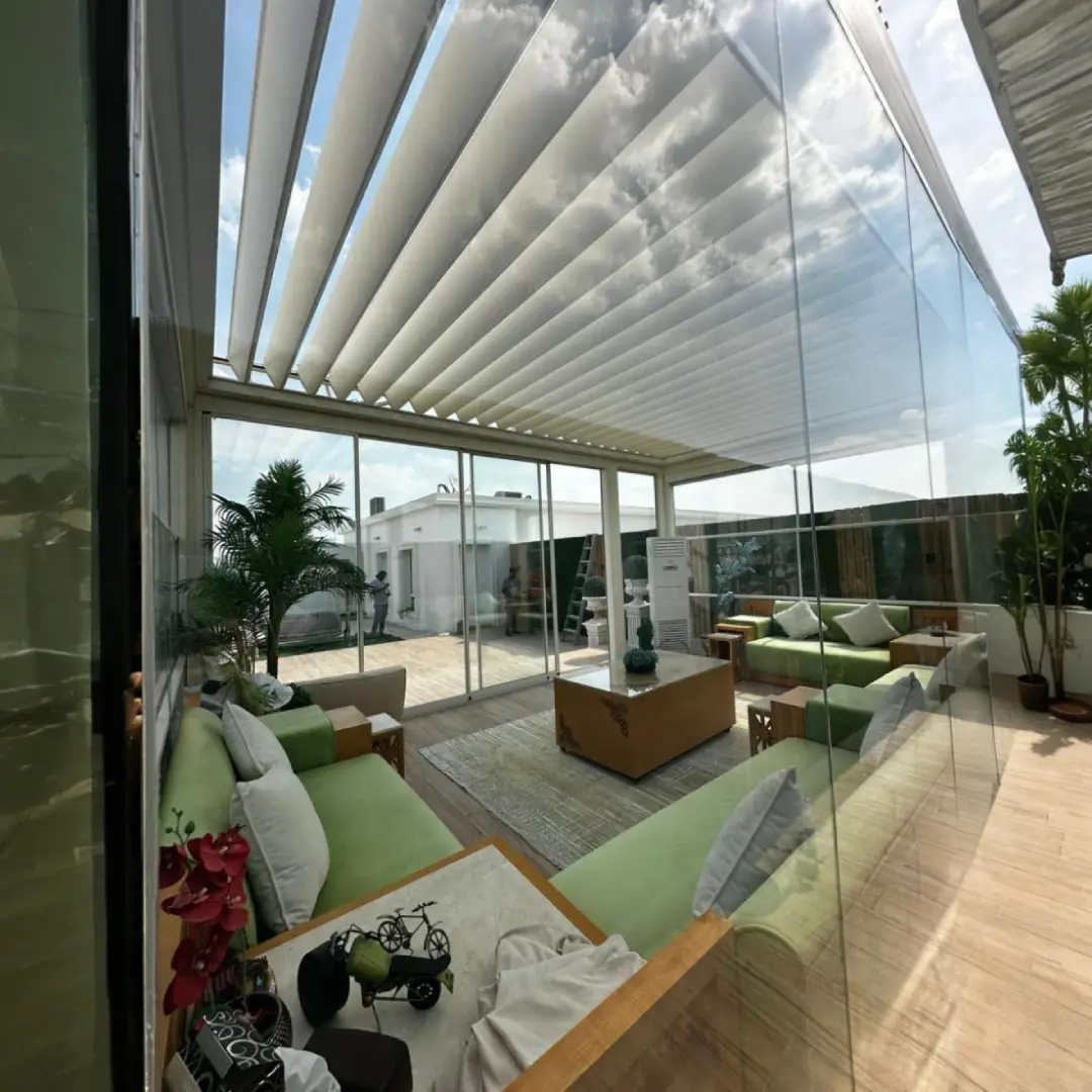 Sky Roof Pergola (Double Action)