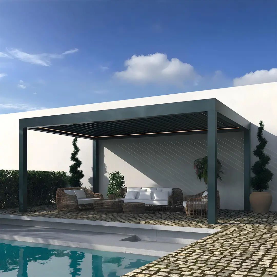 Sky Roof Pergola (Single Action)